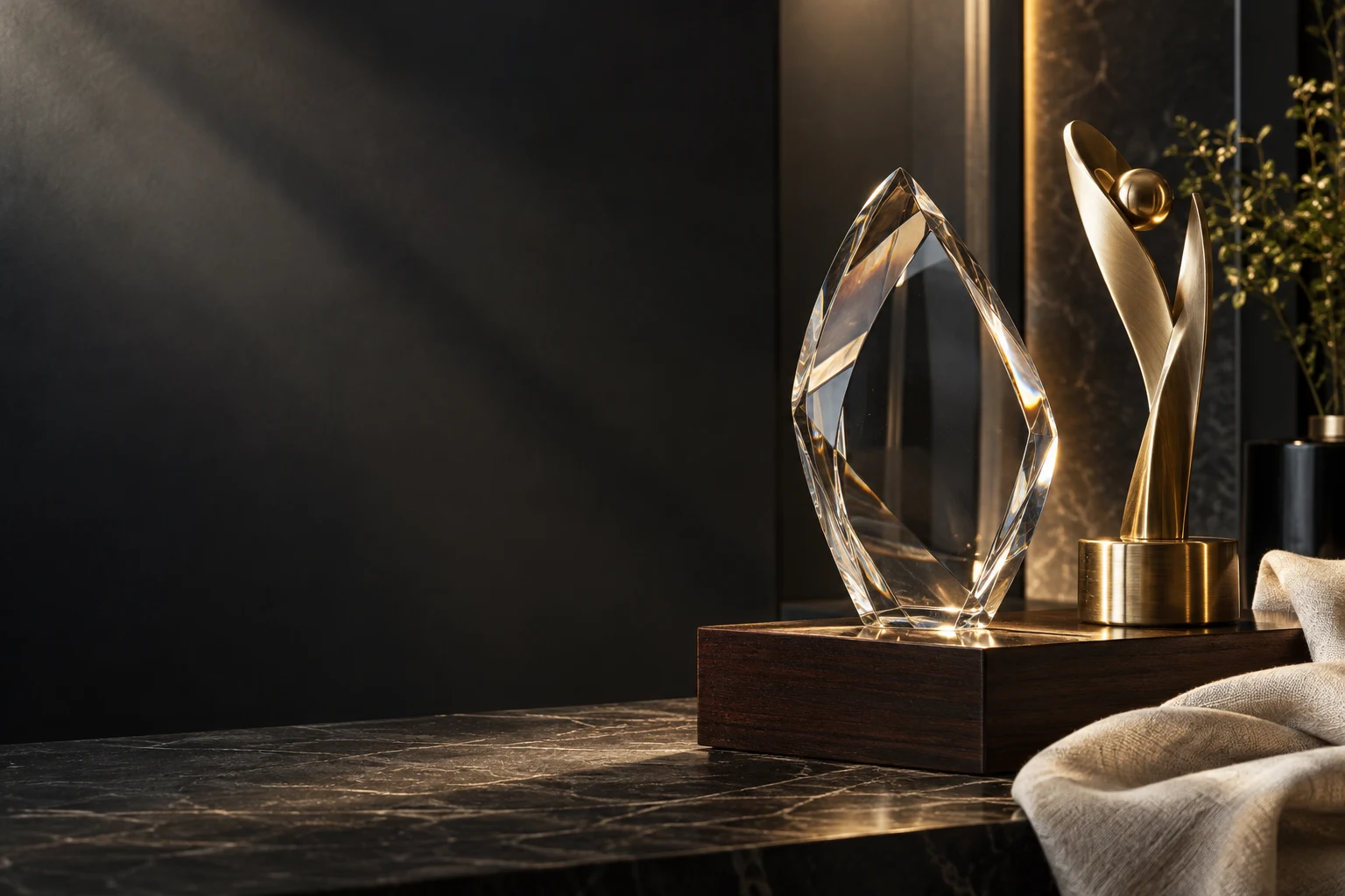 Trophy Shop editorial awards scene